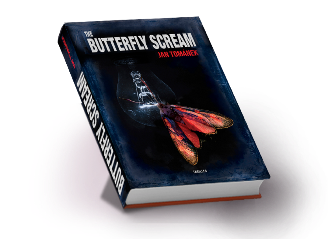 The Butterfly scream - book by Jan Tománek